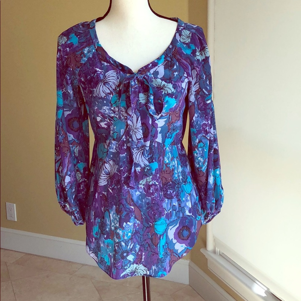 Rebecca Taylor Silk Blouse Size 2